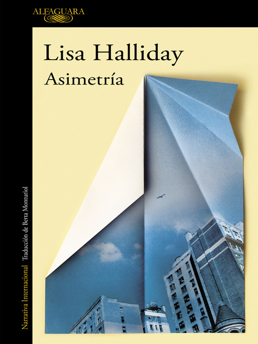 Title details for Asimetría by Lisa Halliday - Wait list